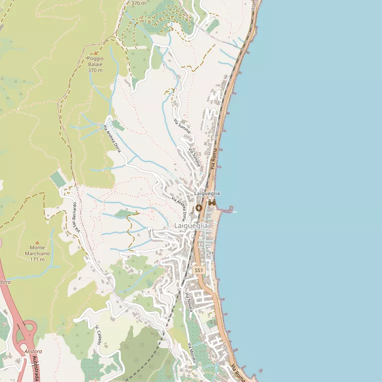 Mappa LAIGUEGLIA