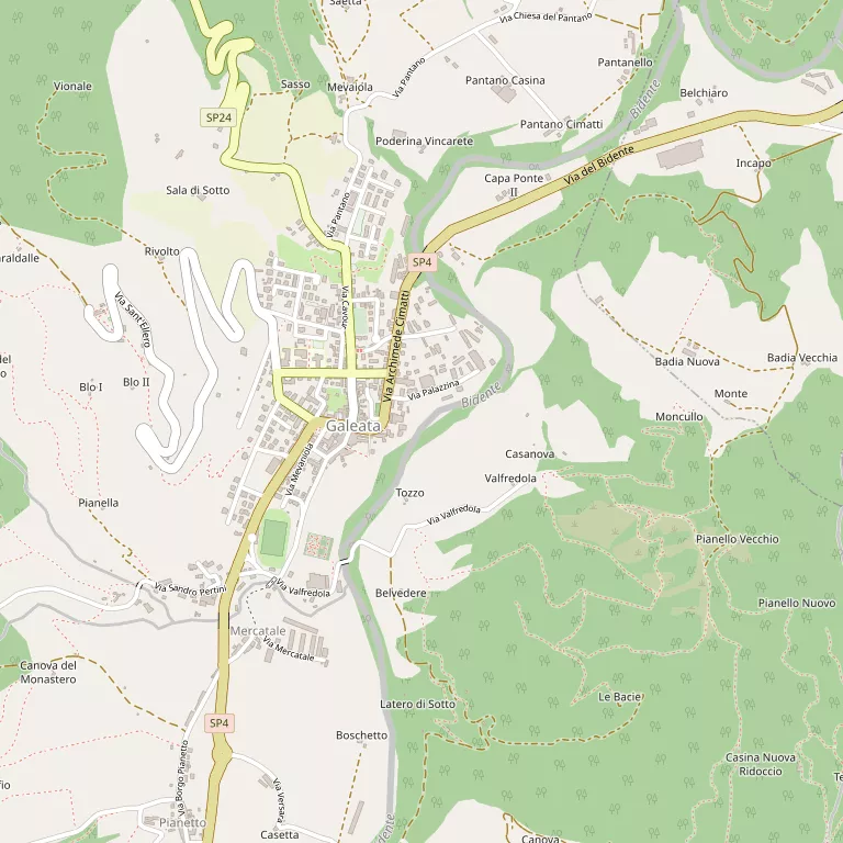 Mappa GALEATA