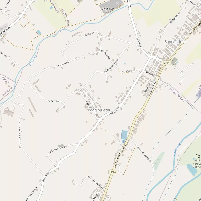 Mappa POGGIO TORRIANA