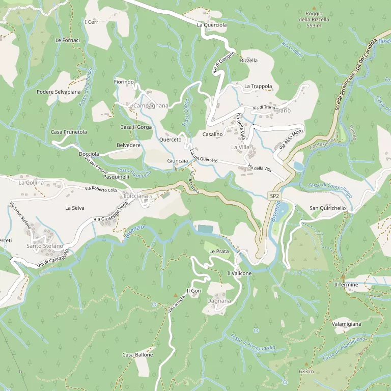 Mappa CANTAGALLO