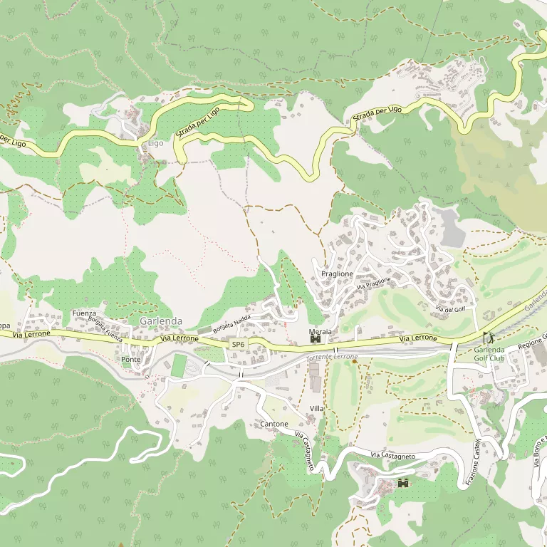 Mappa GARLENDA