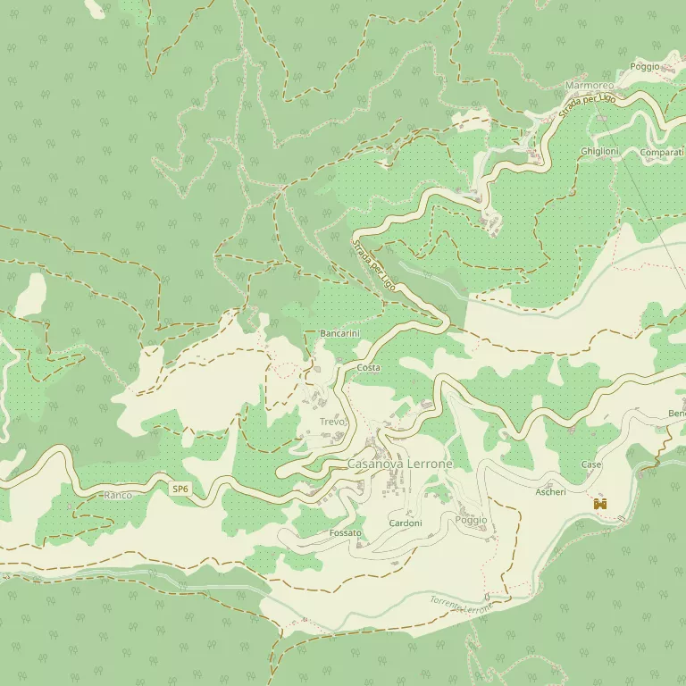 Mappa CASANOVA LERRONE