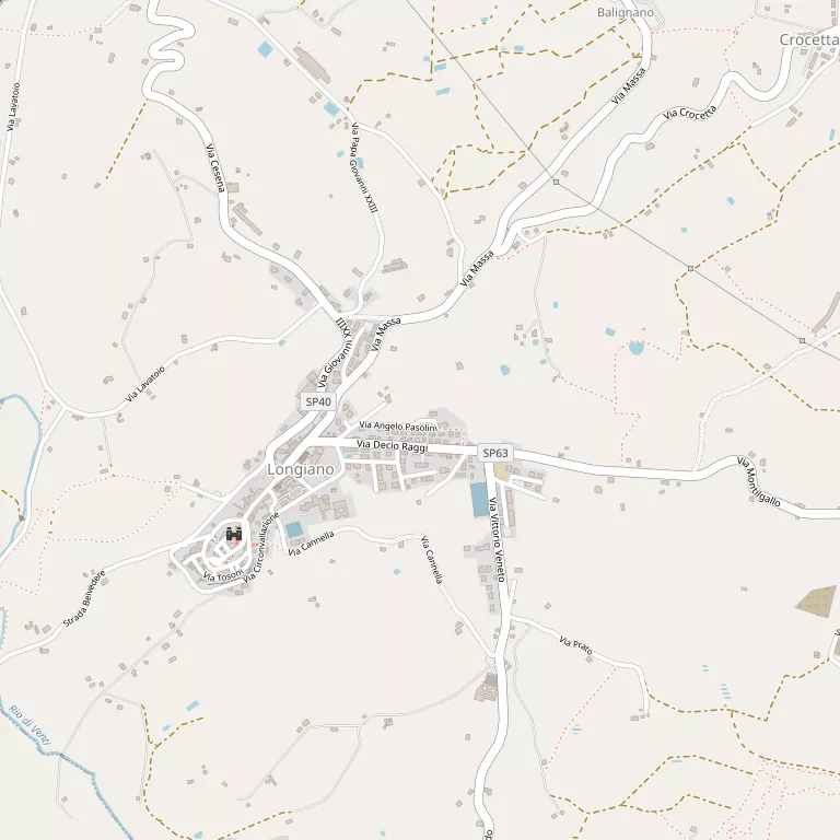 Mappa LONGIANO