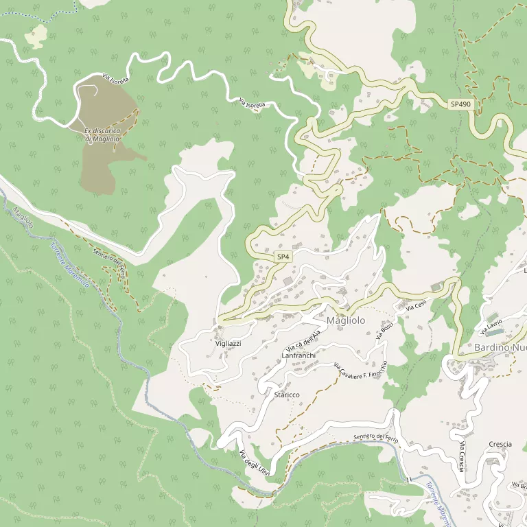 Mappa MAGLIOLO