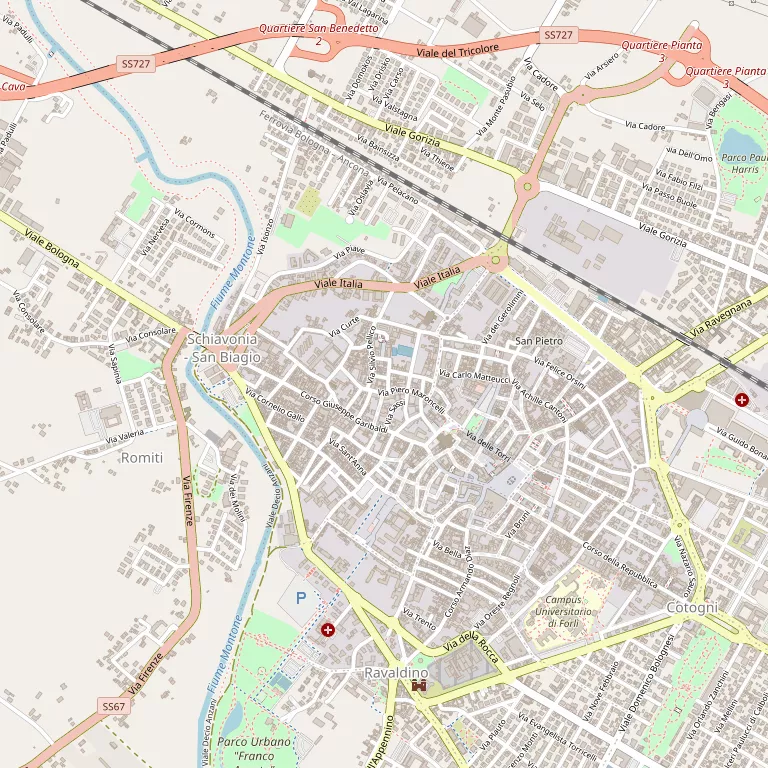Mappa FORLI'