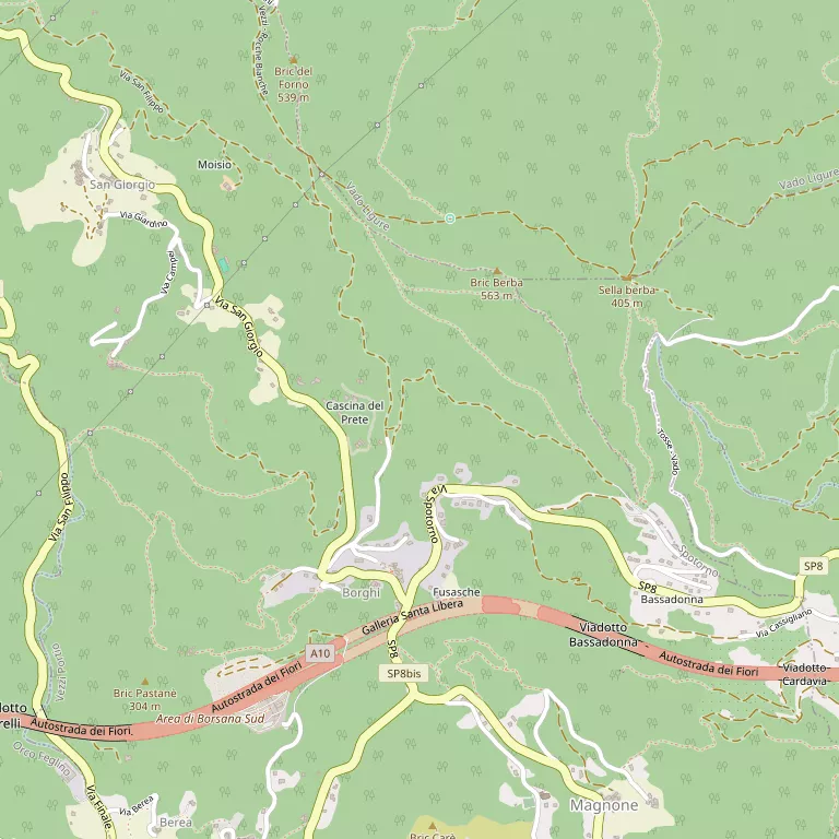 Mappa VEZZI PORTIO