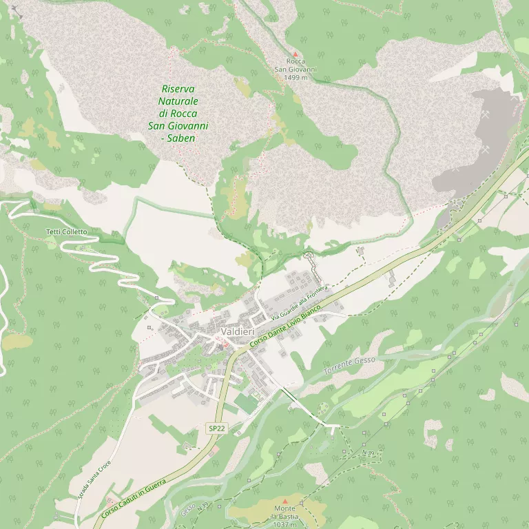 Mappa VALDIERI