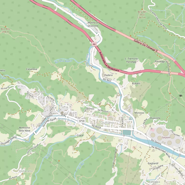 Mappa QUILIANO
