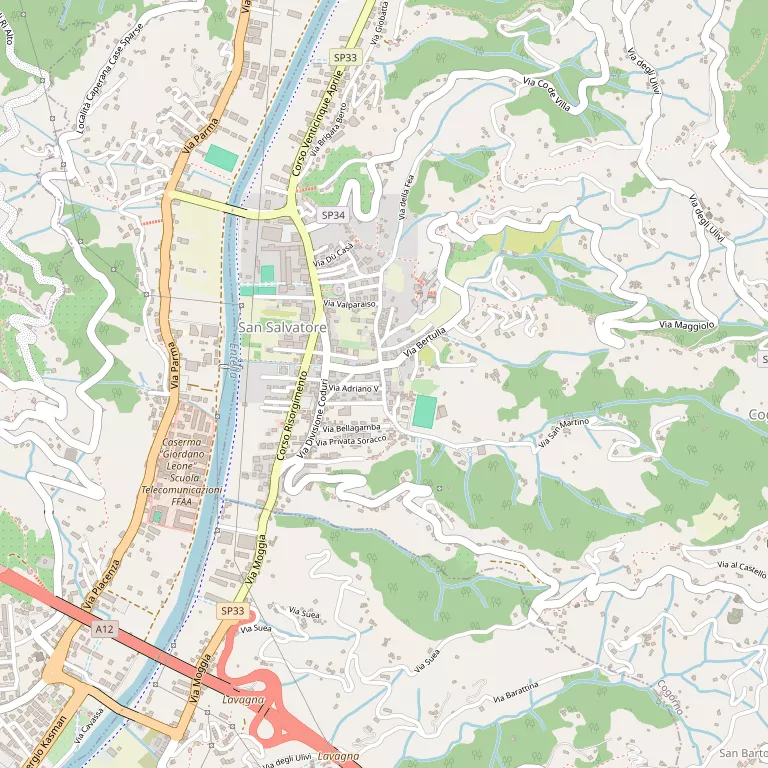 Mappa COGORNO