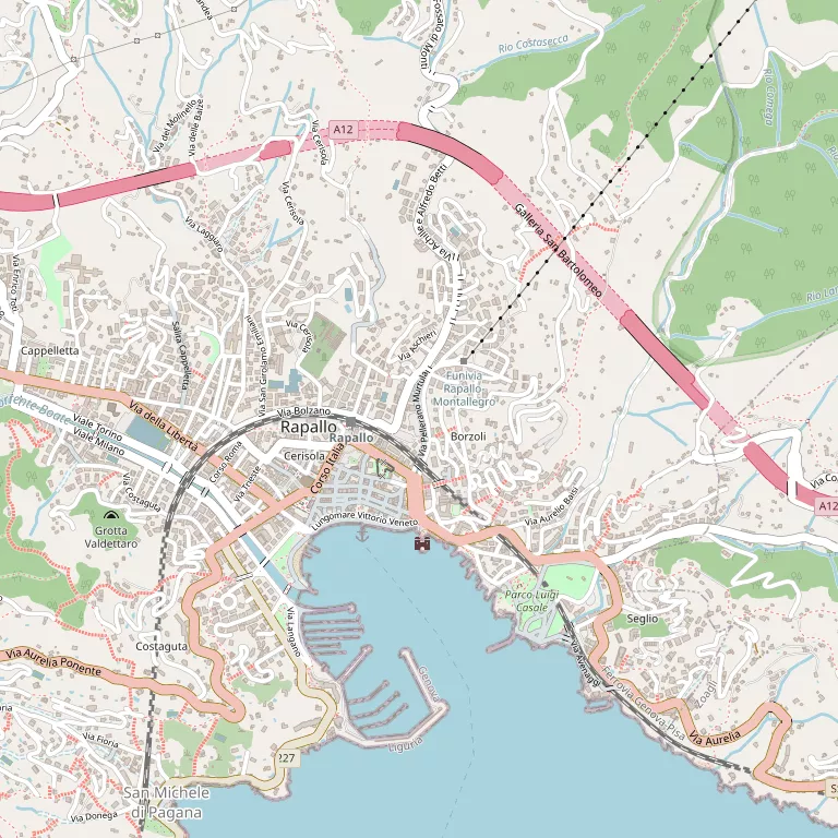 Mappa RAPALLO