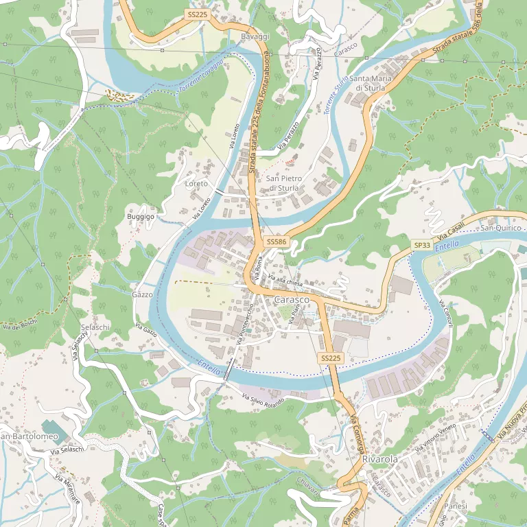 Mappa CARASCO