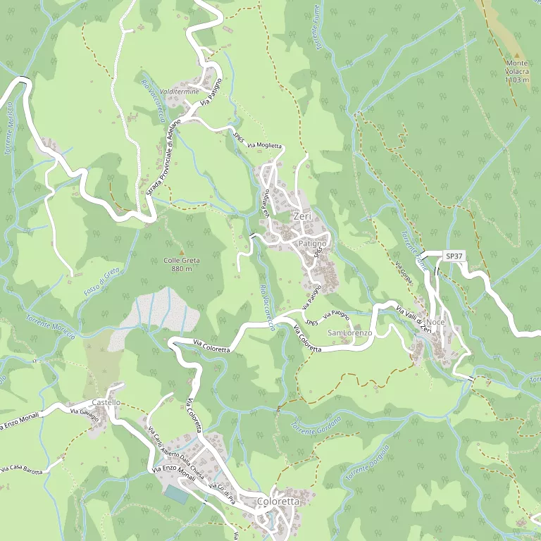 Mappa ZERI