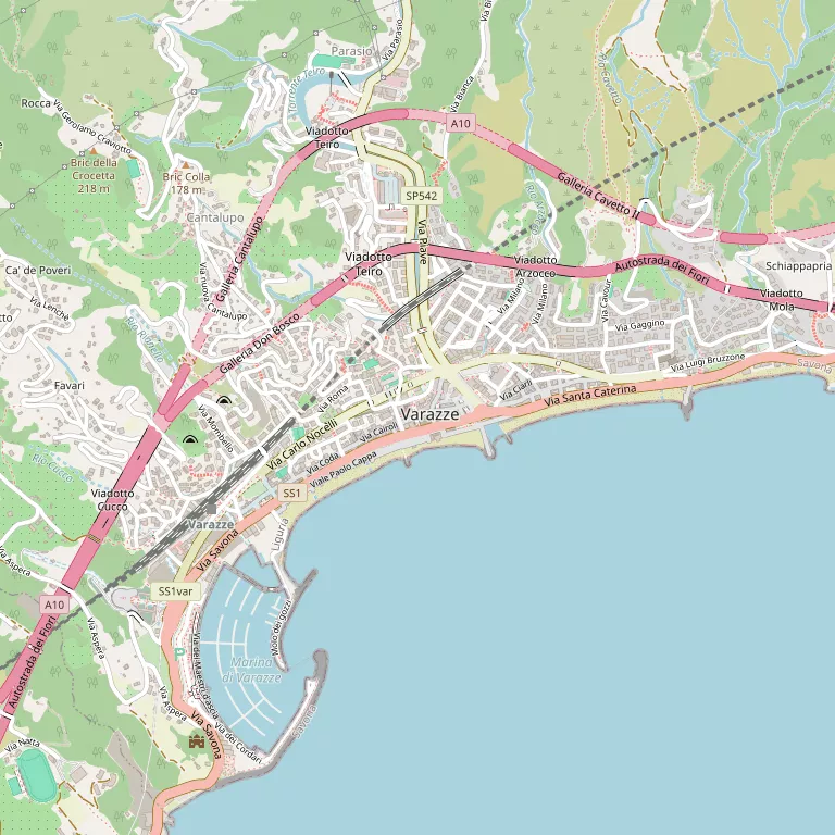 Mappa VARAZZE