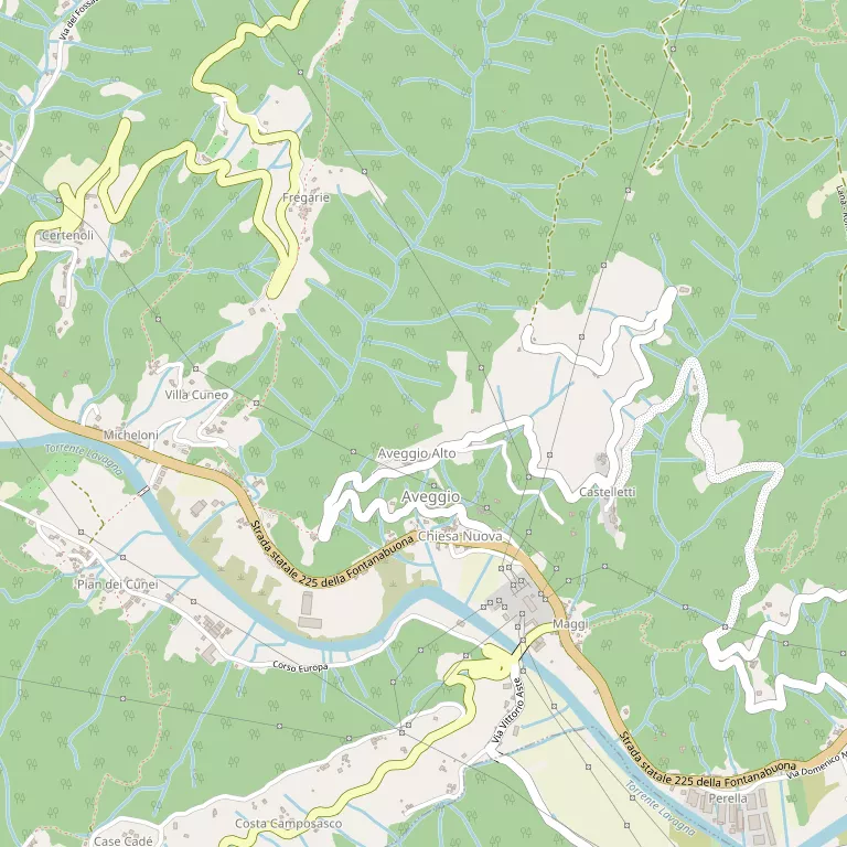 Mappa SAN COLOMBANO CERTENOLI
