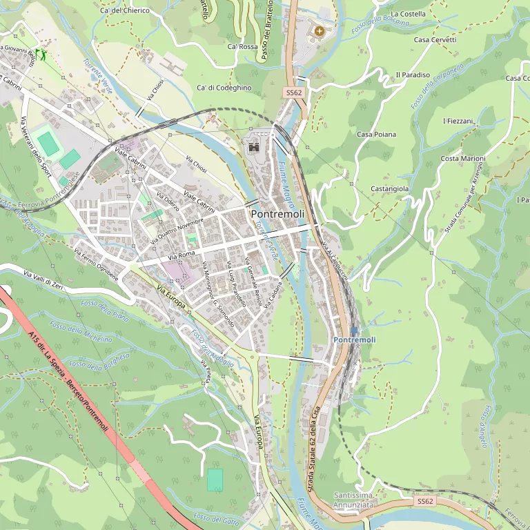 Mappa PONTREMOLI