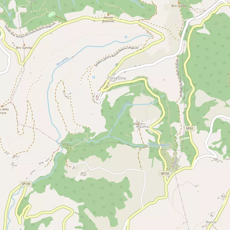 Mappa TORRESINA