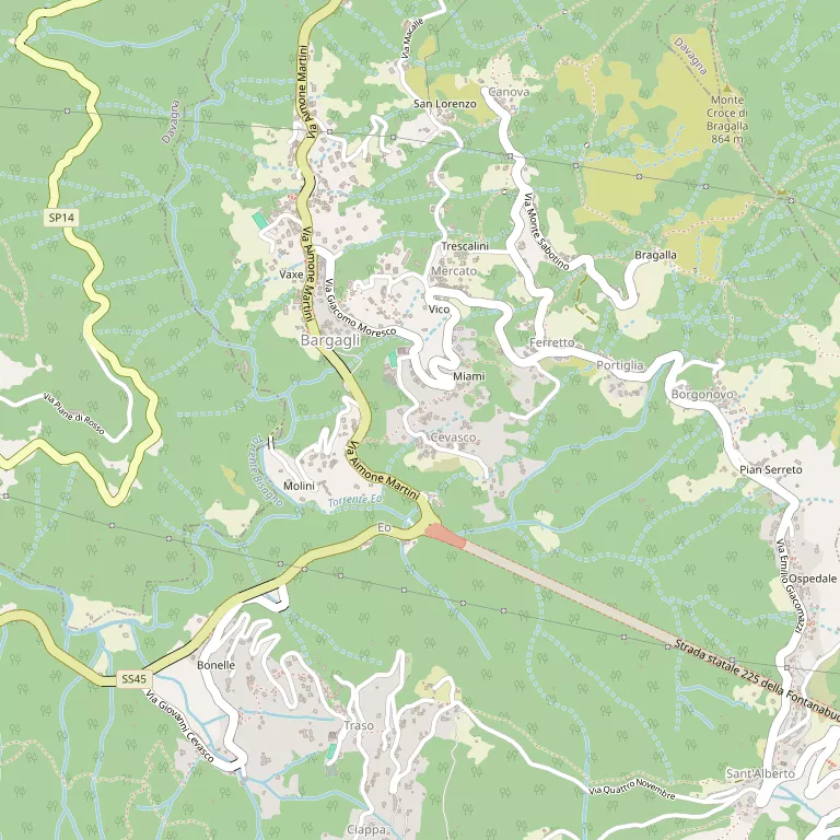 Mappa BARGAGLI