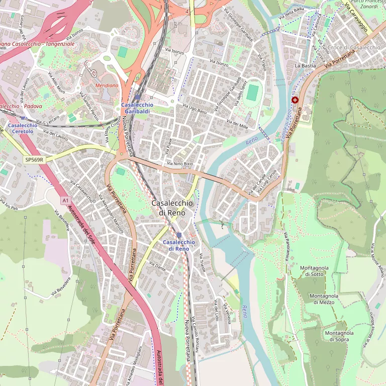 Mappa CASALECCHIO DI RENO