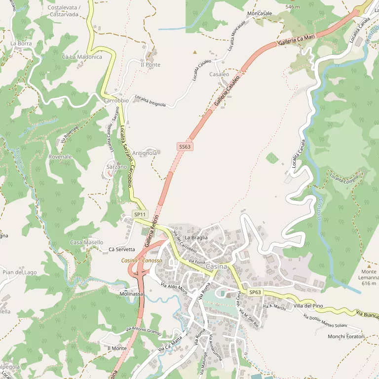 Mappa CASINA