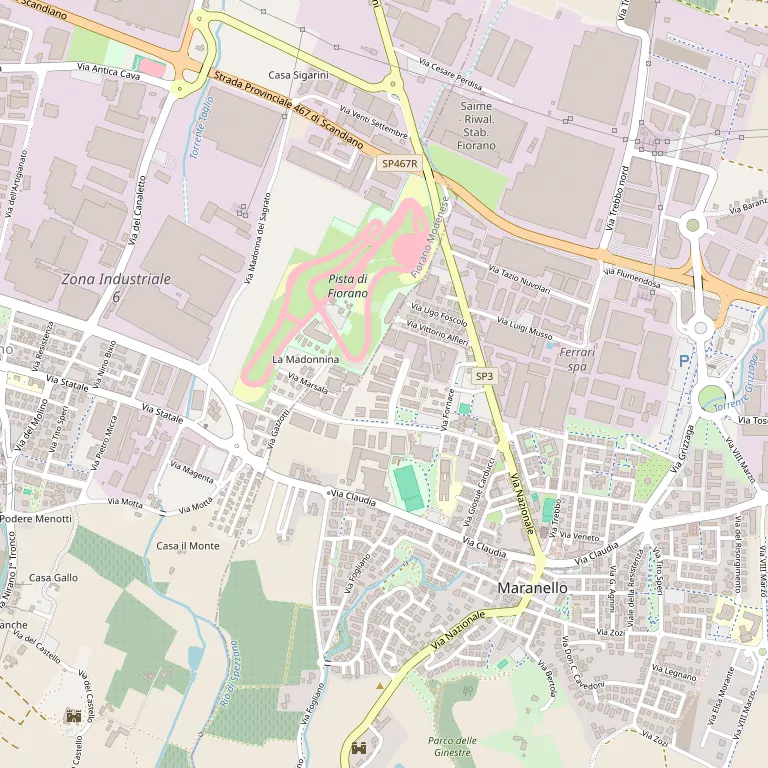 Mappa MARANELLO