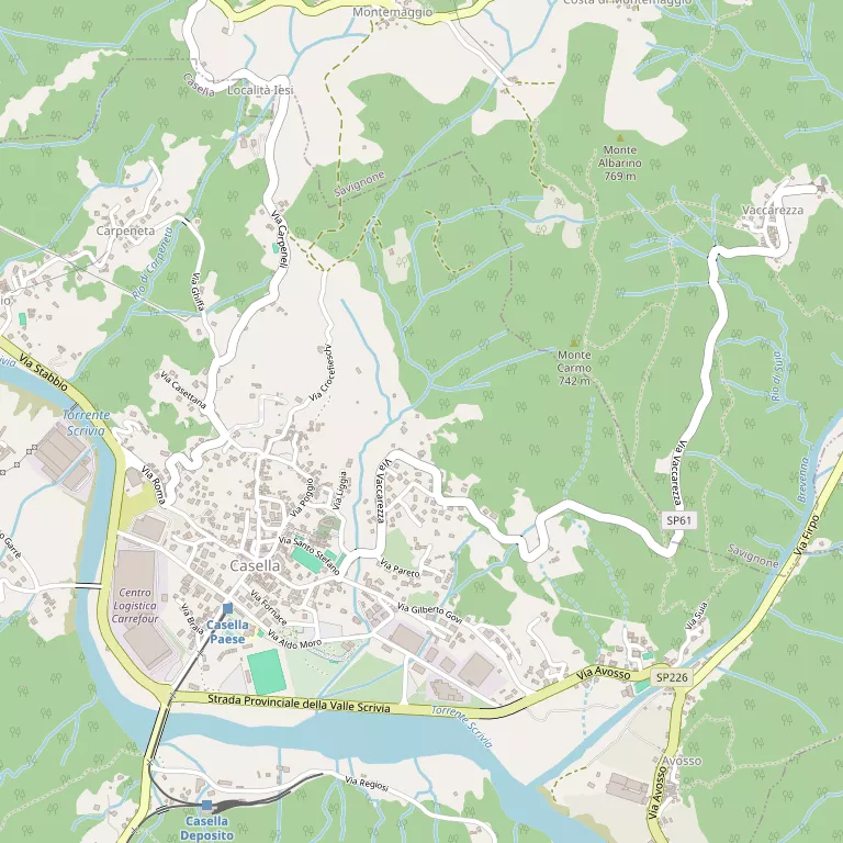 Mappa CASELLA