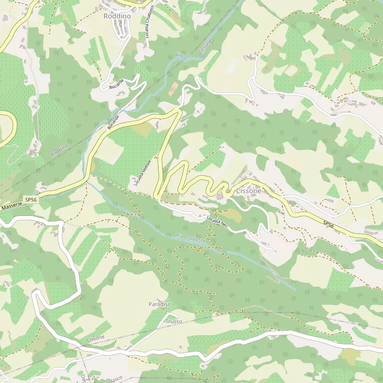 Mappa CISSONE