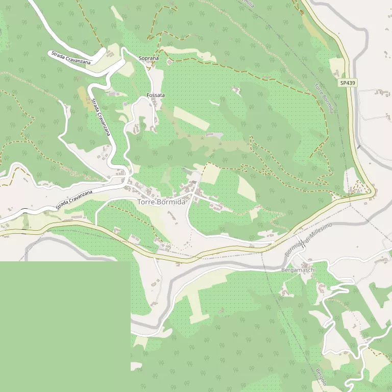 Mappa TORRE BORMIDA