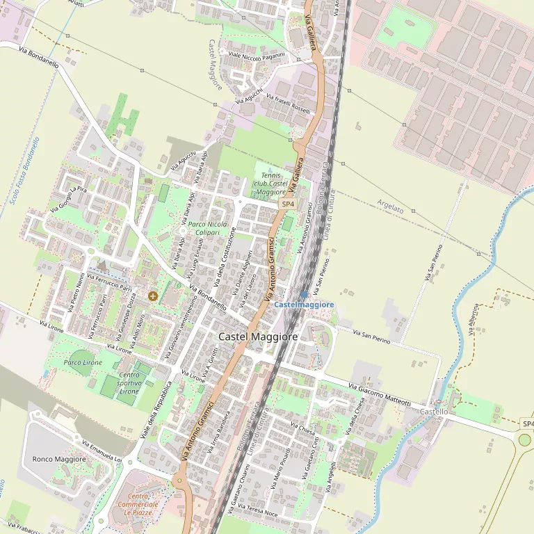 Mappa CASTEL MAGGIORE