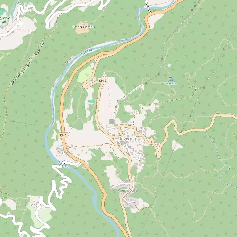 Mappa ROVEGNO