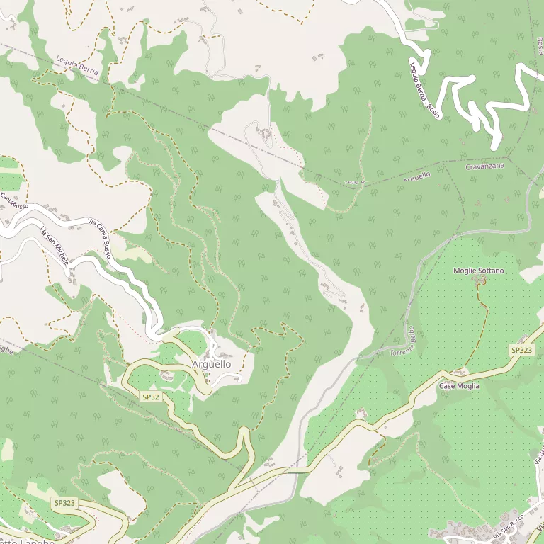 Mappa ARGUELLO