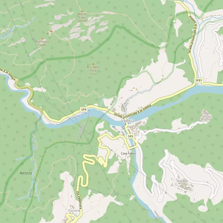 Mappa VOBBIA