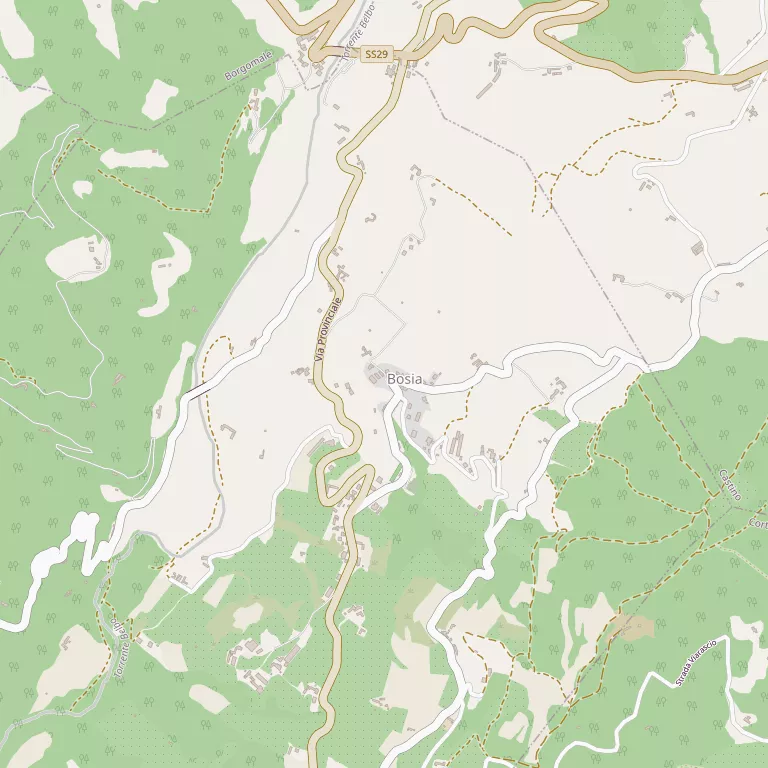 Mappa BOSIA
