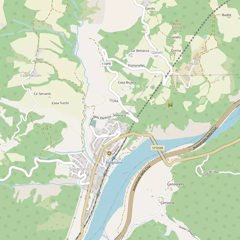 Mappa SOLIGNANO
