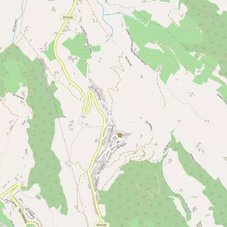 Mappa RODELLO