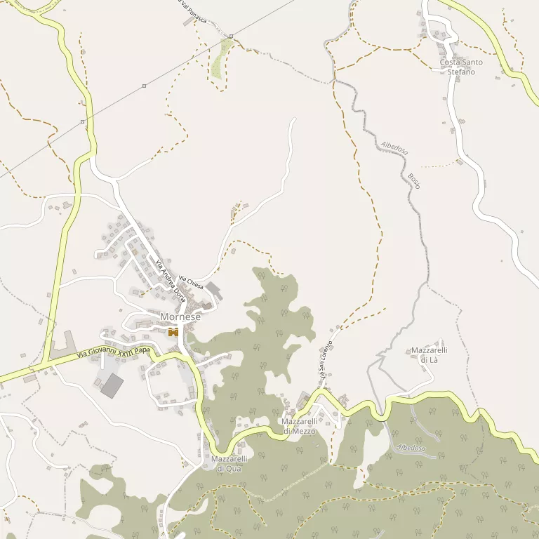 Mappa MORNESE