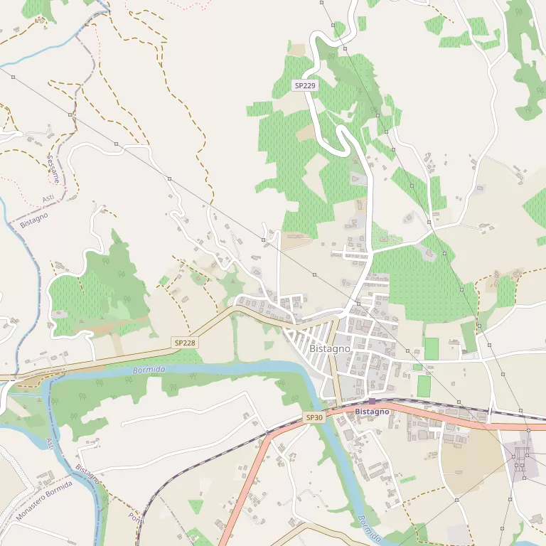 Mappa BISTAGNO