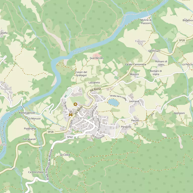 Mappa VARSI