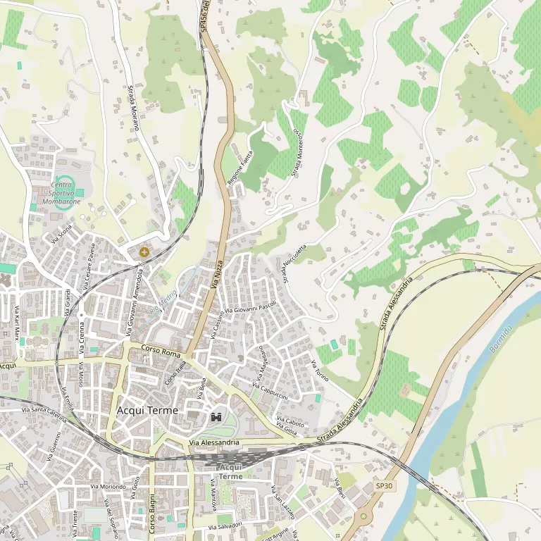 Mappa ACQUI TERME