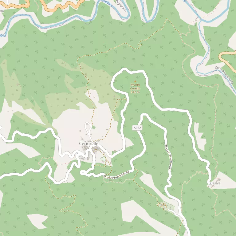 Mappa CERIGNALE