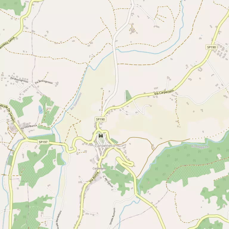 Mappa CARPENETO