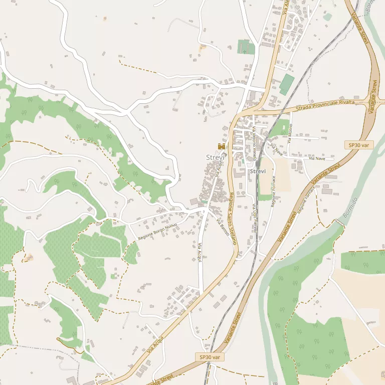 Mappa STREVI