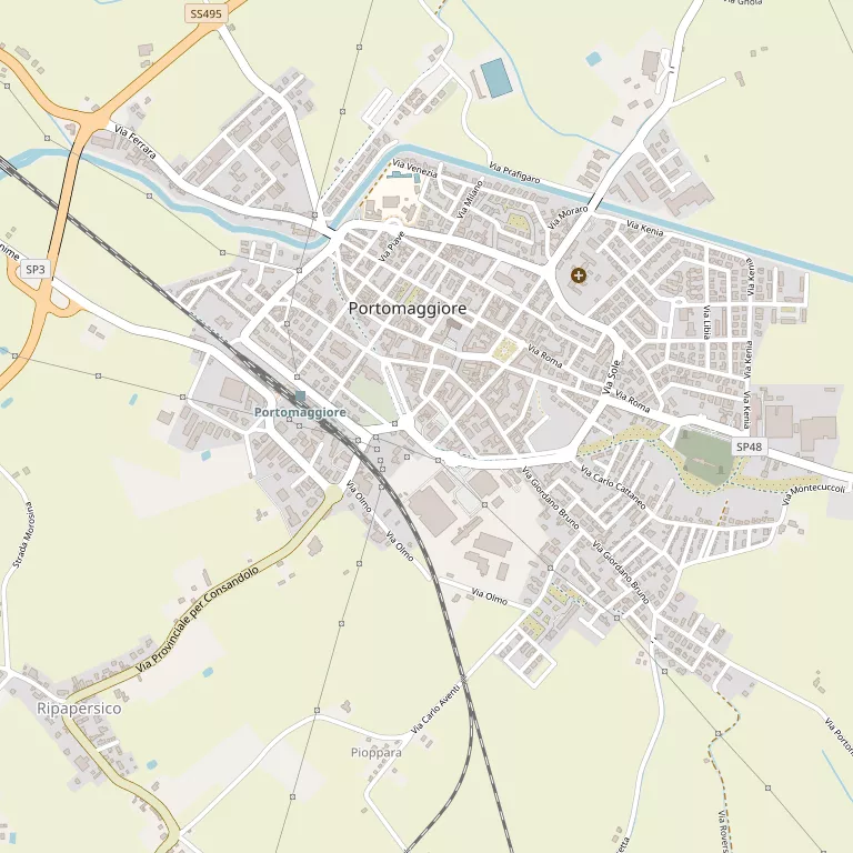 Mappa PORTOMAGGIORE