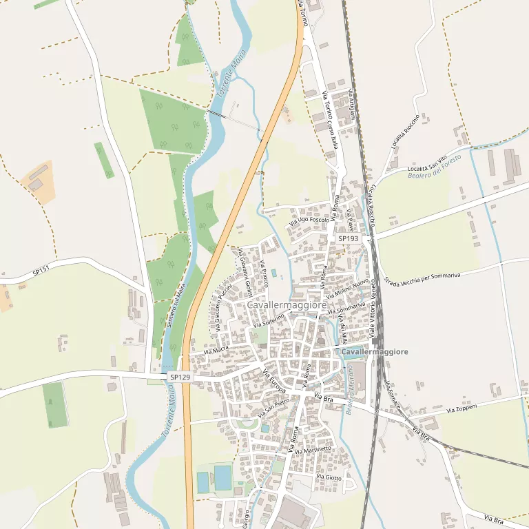 Mappa CAVALLERMAGGIORE