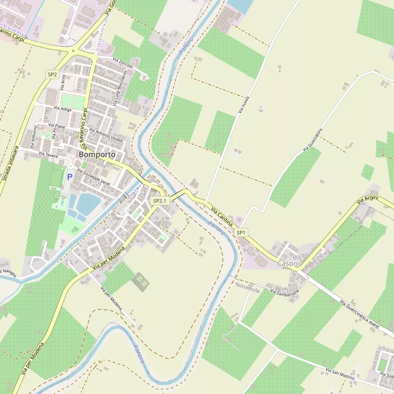 Mappa BOMPORTO