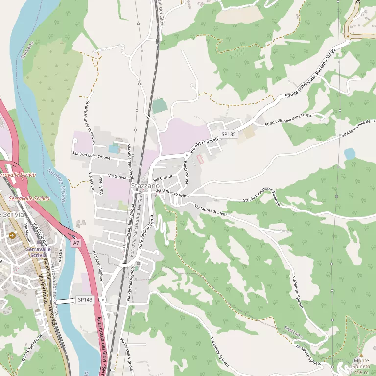 Mappa STAZZANO