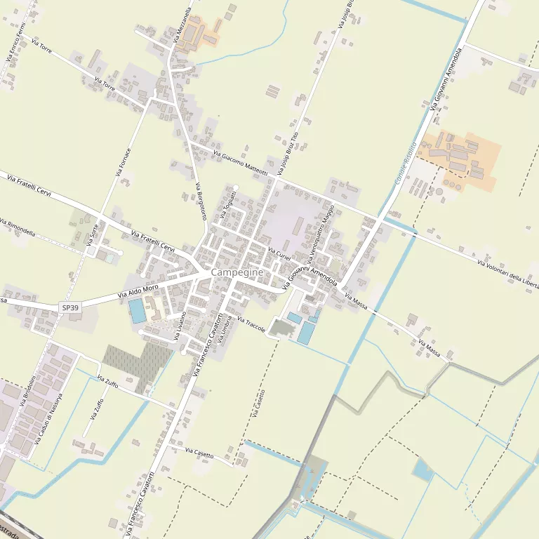 Mappa CAMPEGINE