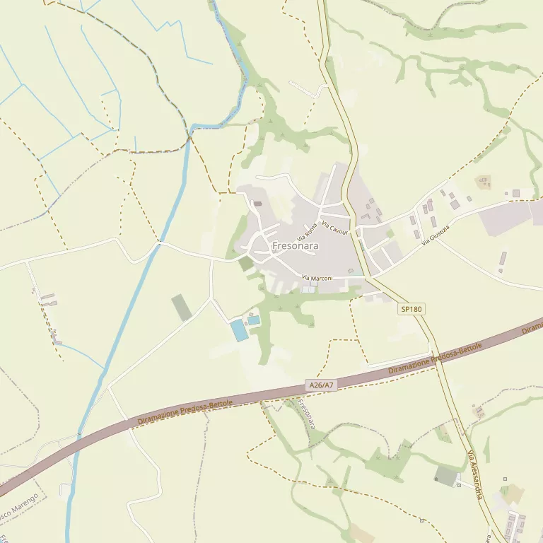 Mappa FRESONARA