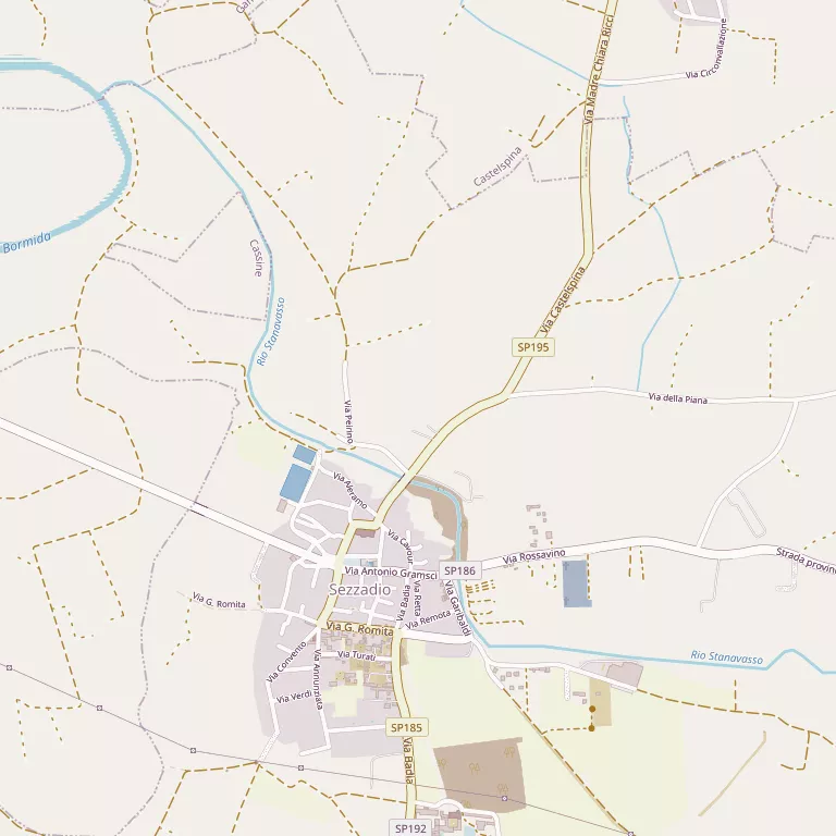 Mappa SEZZADIO