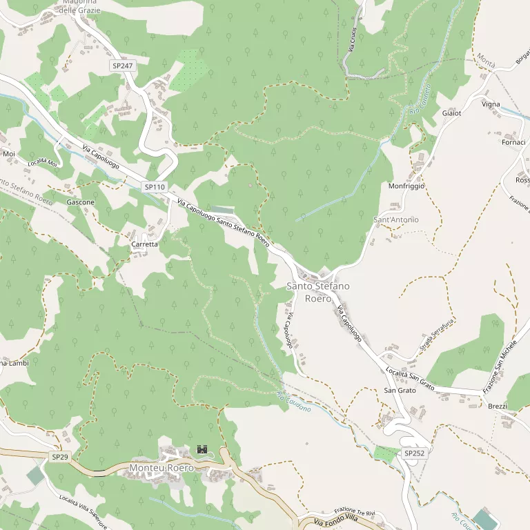Mappa SANTO STEFANO ROERO