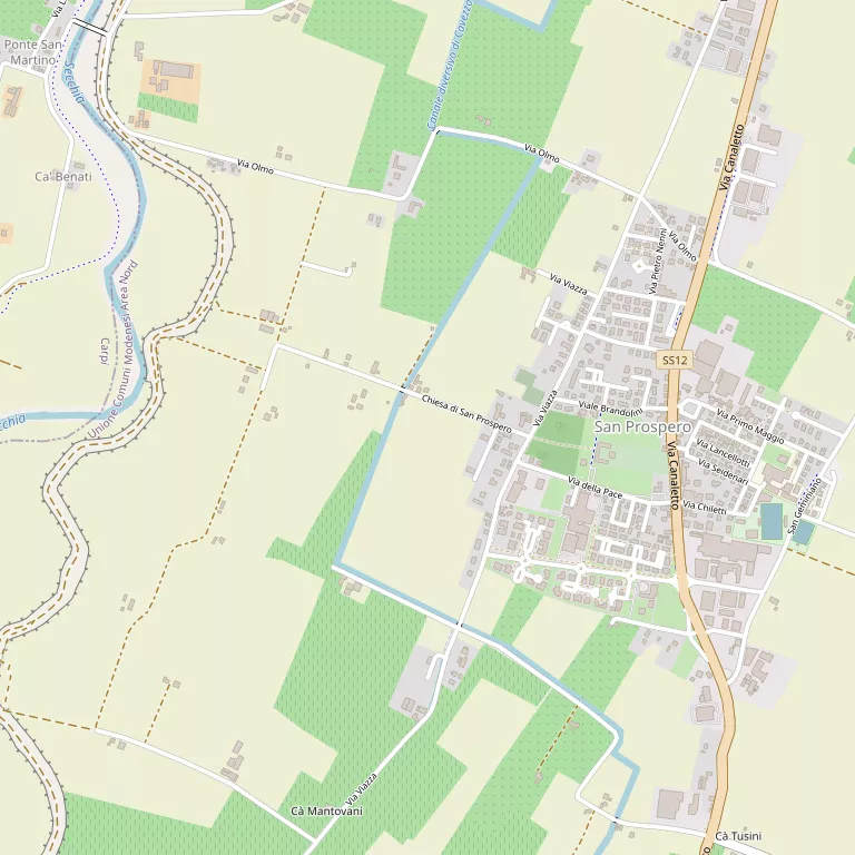 Mappa SAN PROSPERO